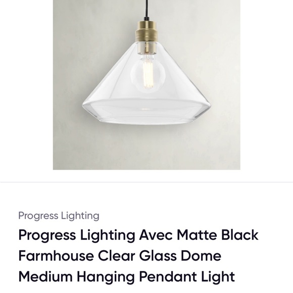 New In Box Avec Progress Light Fixture - Picture 3 of 4